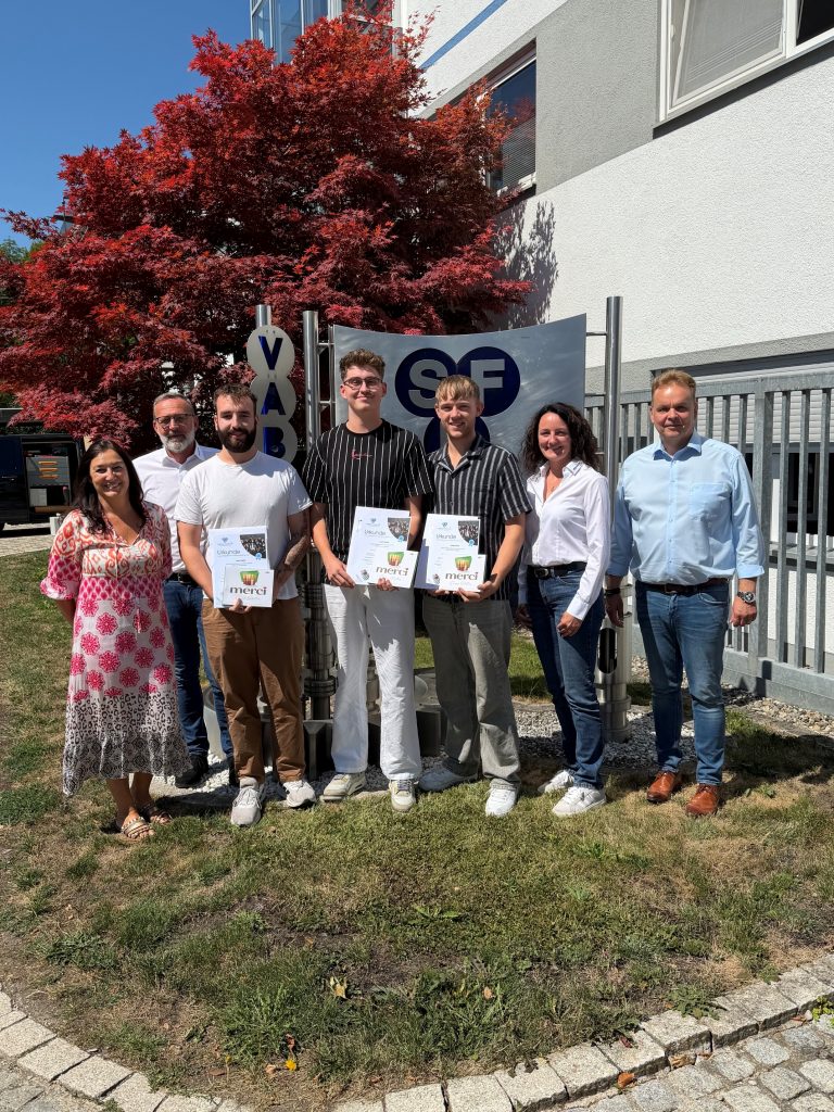 Erfolgreich absolvierte Ausbildung